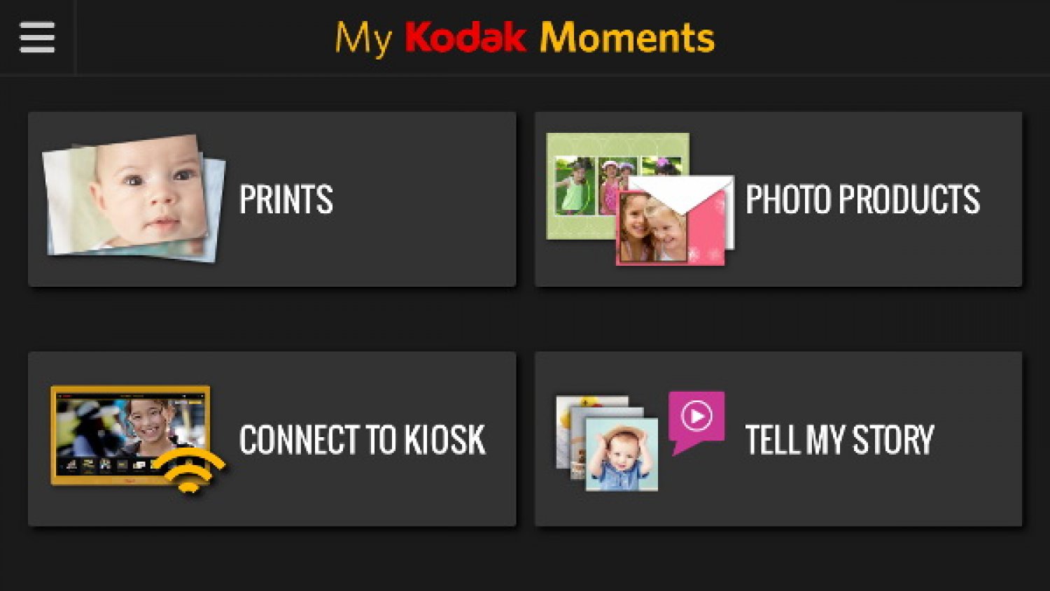 Kodak Moments aplicacion 005